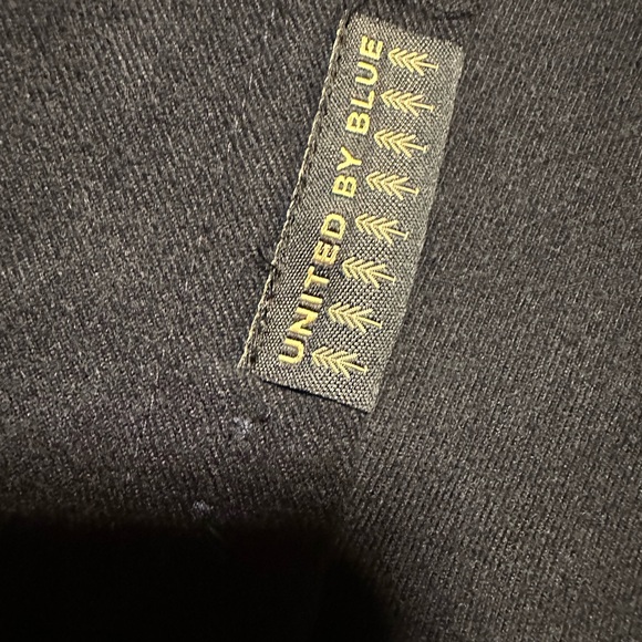 United By Blue BANFF Wool Blend Men’s Shirt Sz M Blue/Gray Color Block NWT Warm - Picture 4 of 16